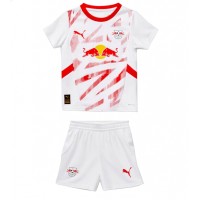 Echipament fotbal RB Leipzig Tricou Acasa 2024-25 pentru copii maneca scurta (+ Pantaloni scurti)